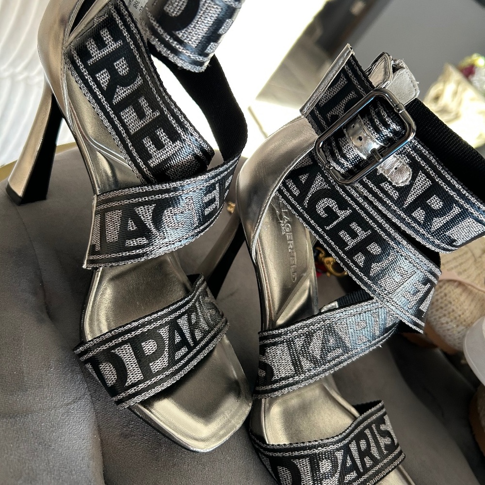 New sz 8.5 Karl lagerfeld heels